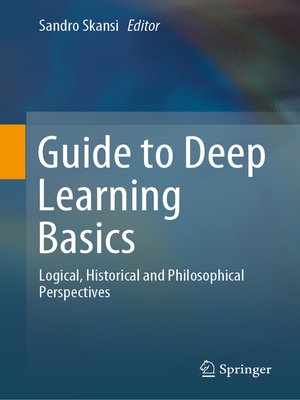 cover image of Guide to Deep Learning Basics